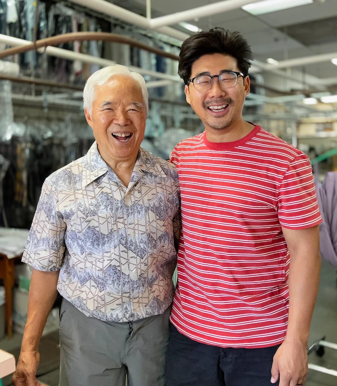 Mr. Ku & Enoch — Vogue Cleaners, Arden Way