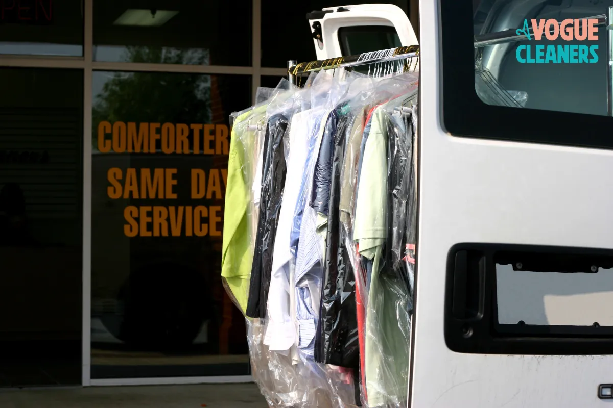 Drop-off laundry, pick up or delivery service